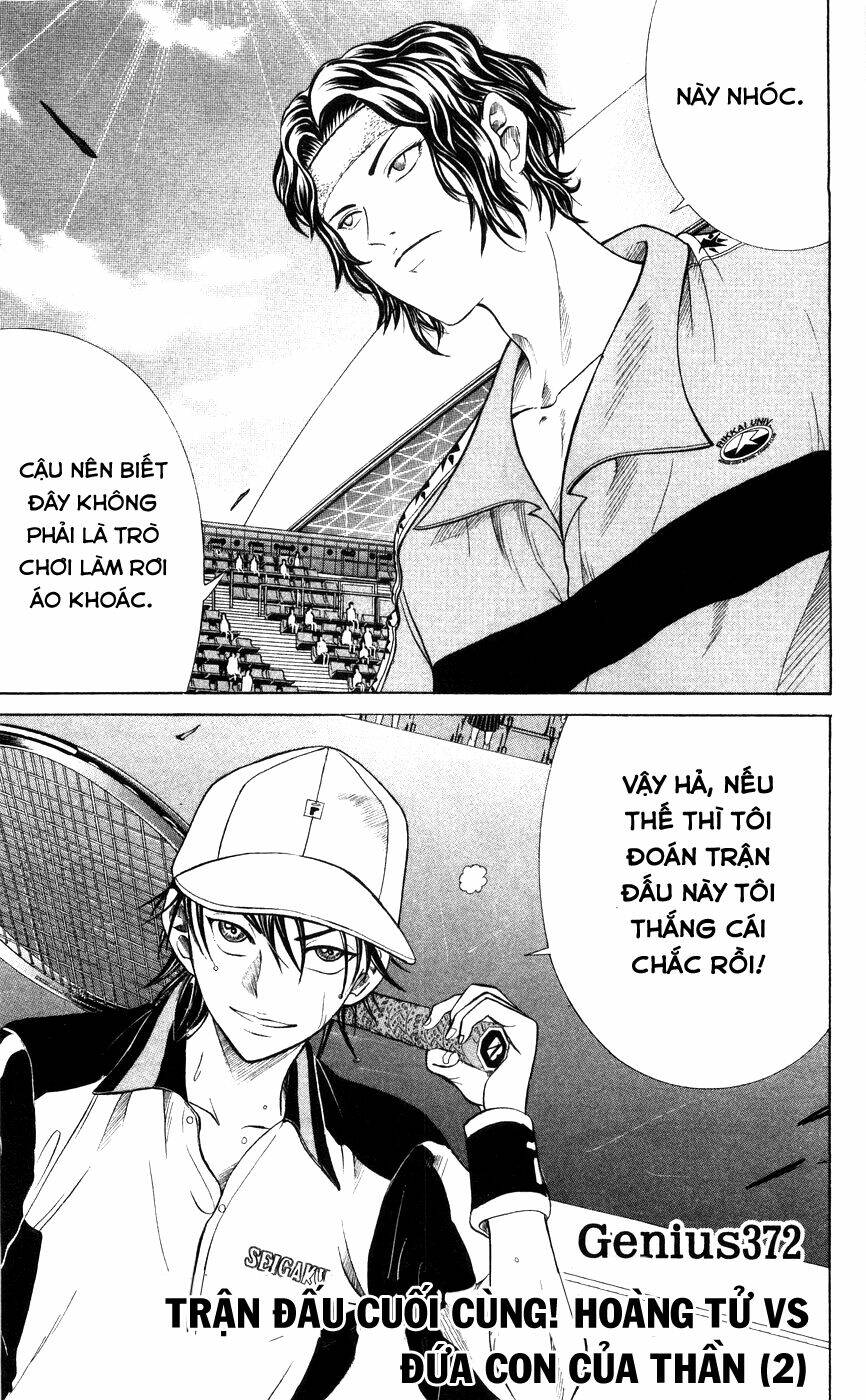 Hoàng Tử Tennis: Chapter 372