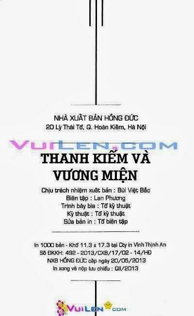 Thanh Kiếm Và Vương Miện: Chapter 3