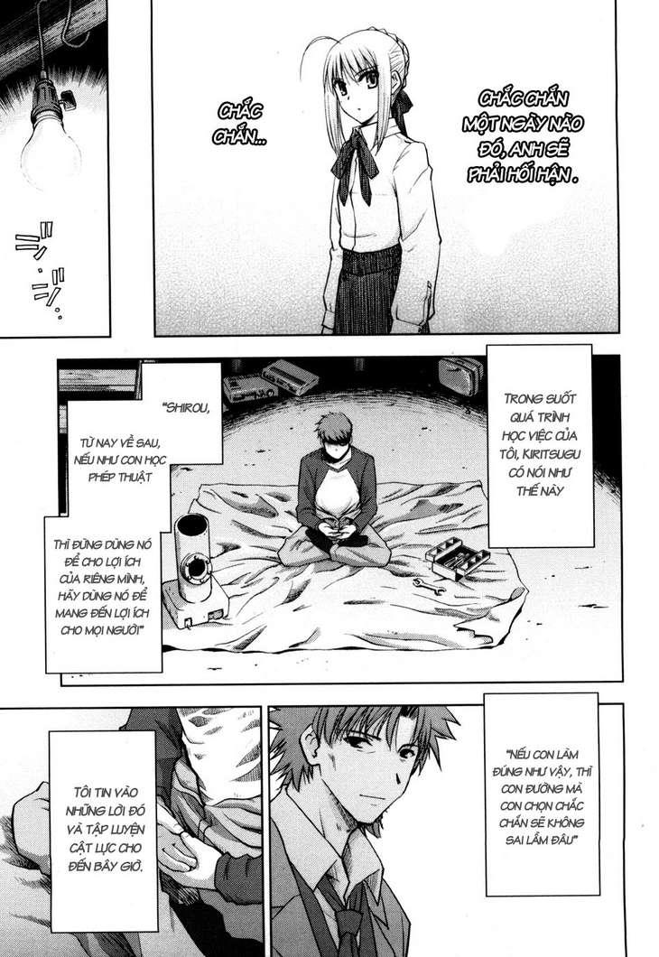 Fate Stay Night: Chapter 7