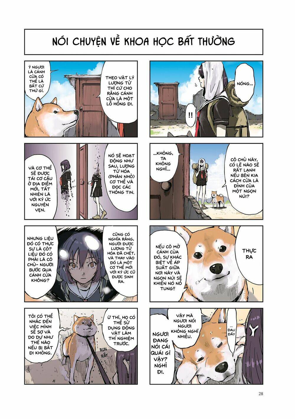 Lang Thang Miền Tận Thế Với Chú Chó Shiba Của Tôi: Chapter 4