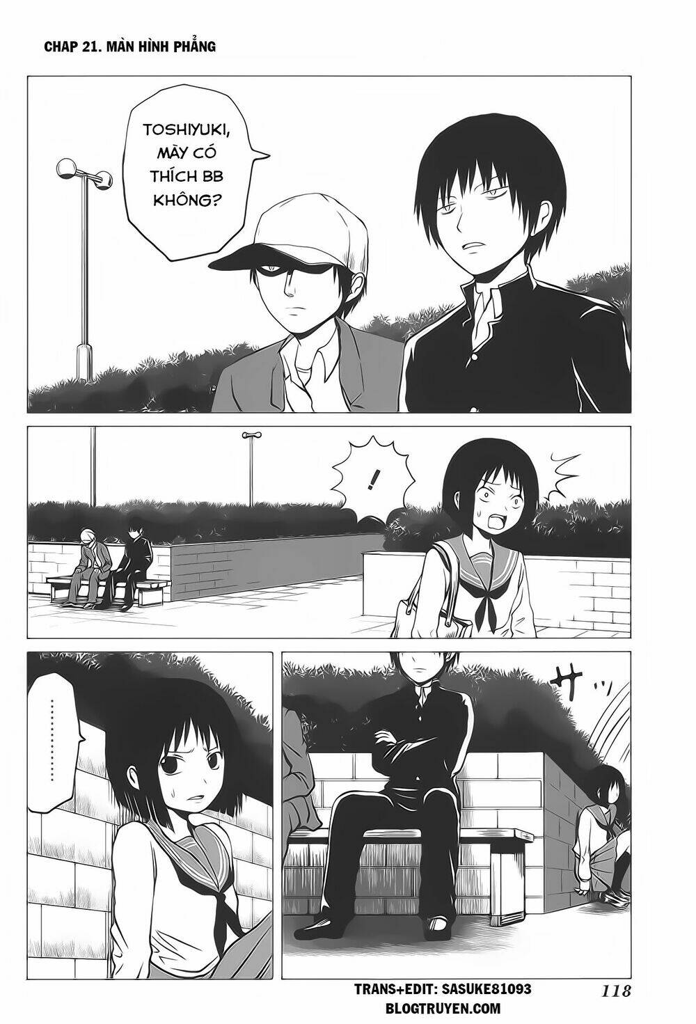 Danshi Koukousei No Nichijou: Chapter 107.3