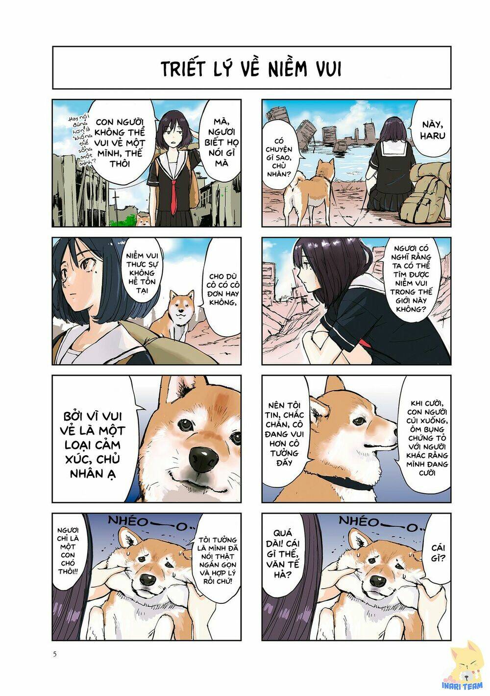 Lang Thang Miền Tận Thế Với Chú Chó Shiba Của Tôi: Chapter 1