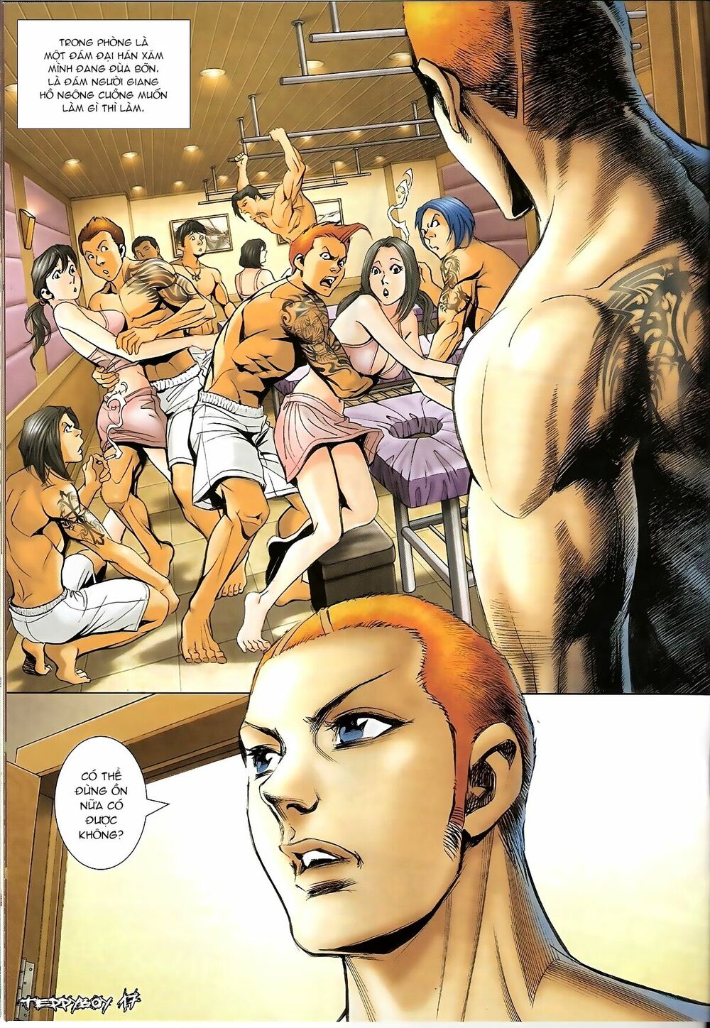 Người Trong Giang Hồ: Chapter 1322: Nói hung hăng