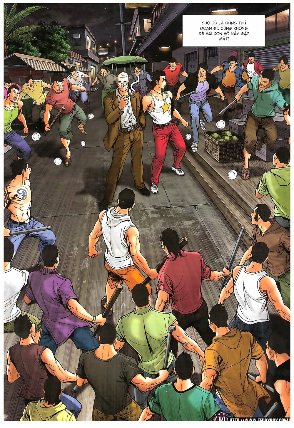 Người Trong Giang Hồ: Chapter 1737: Hẹn chiến Lý Thành Khắc
