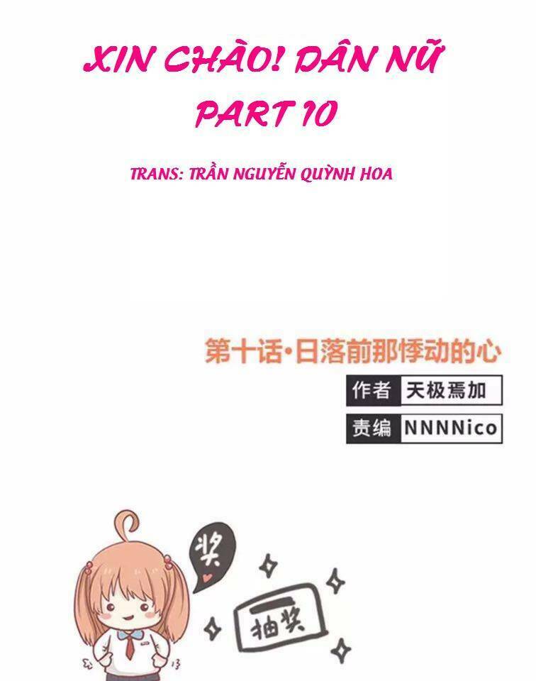 Xin Chào! Dân Nữ: Chapter 10
