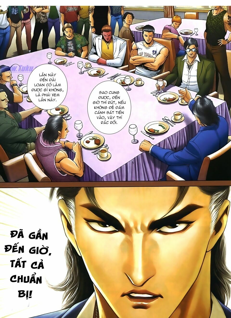 Người Trong Giang Hồ: Chapter 1106: Tấn công Trung tâm Sơn Hà