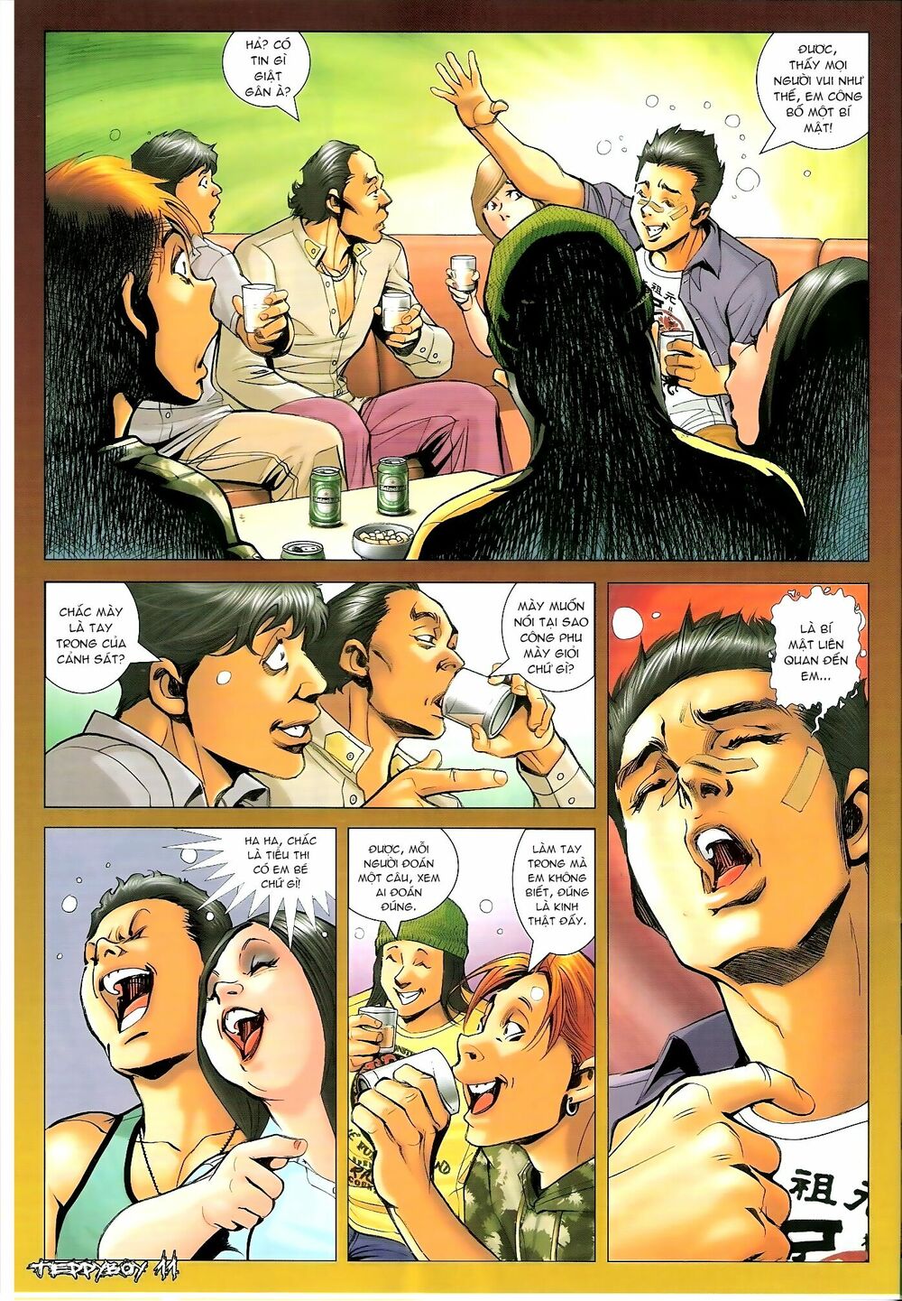 Người Trong Giang Hồ: Chapter 1310: Đừng gạt em nữa