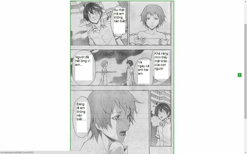 Guilty Crown: Chapter 19.2