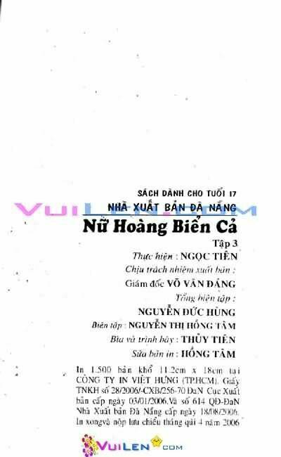 Nữ hoàng biển cả: Chapter 3