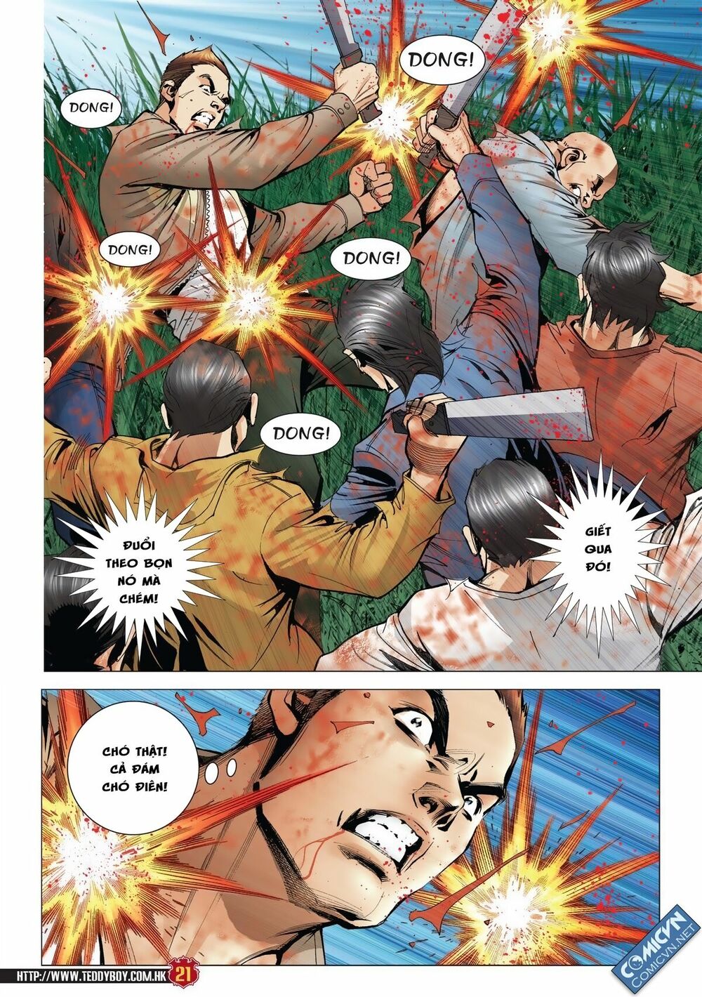 Người Trong Giang Hồ: Chapter 1986: Chạy
