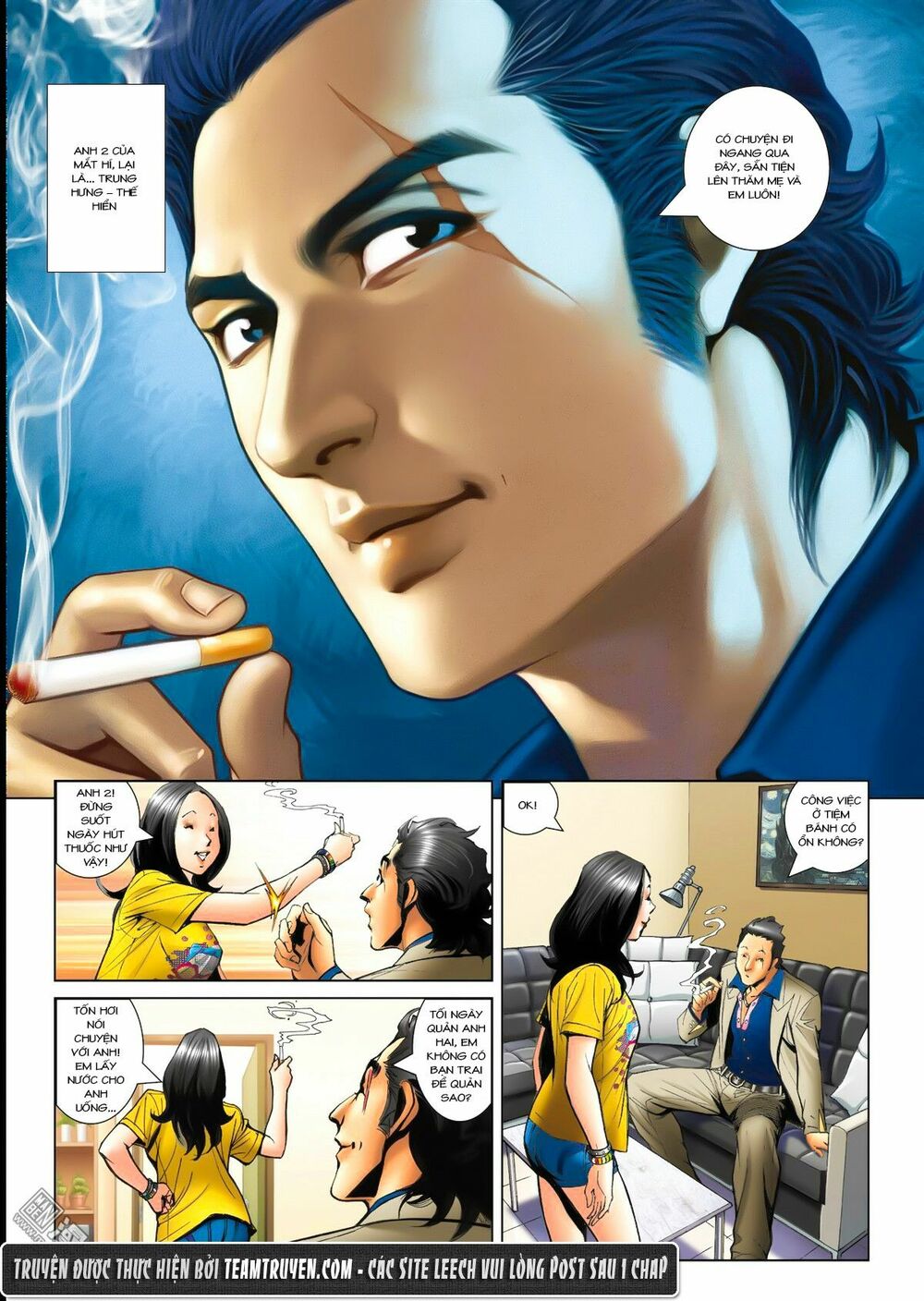 Người Trong Giang Hồ: Chapter 1503: Trần Hạo Nam vs Địa Trung Hải