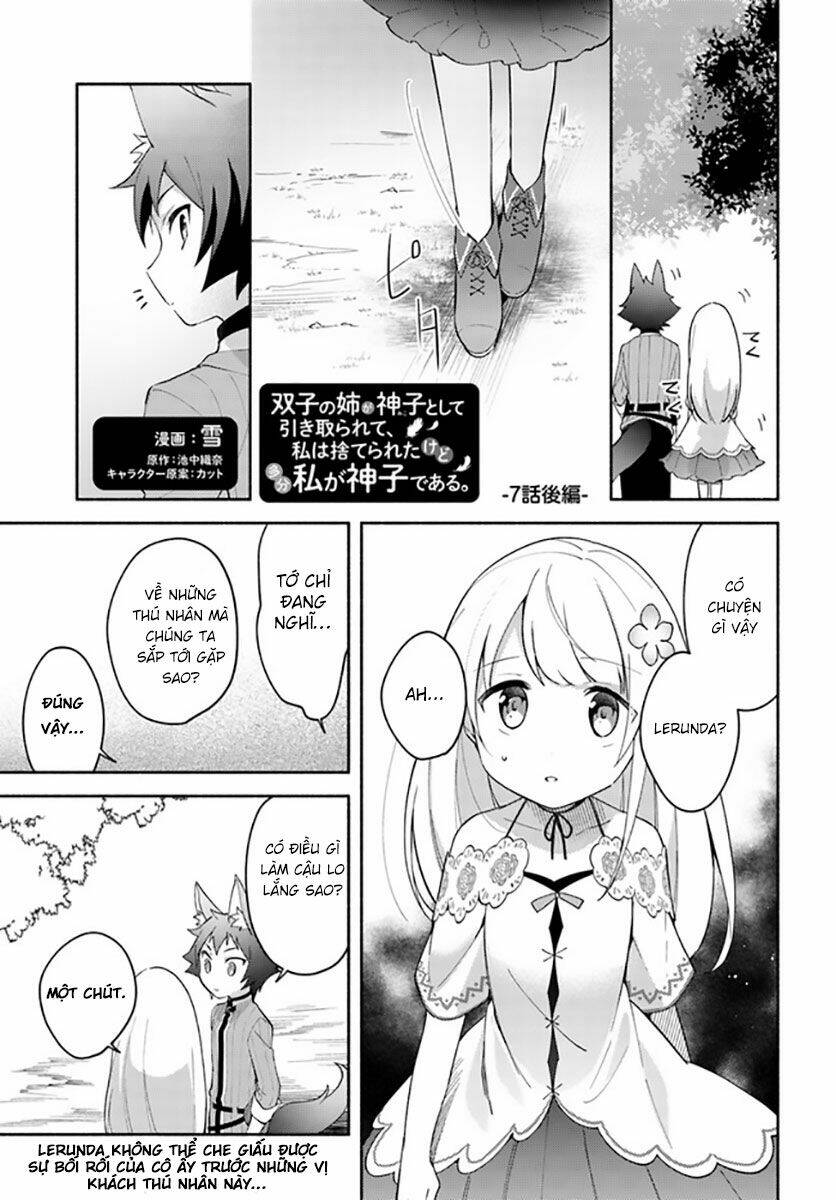 Futago No Ane Ga Miko Toshite Hikitorarete, Watashi Wa Suterareta Kedo Tabun Watashi Ga Miko De Aru: Chapter 7.1