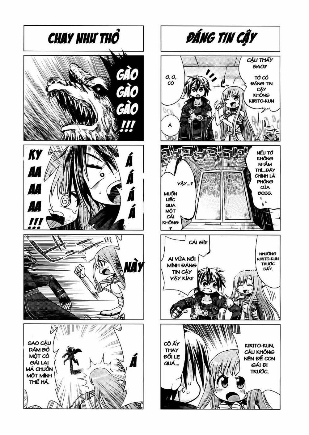 Swort Art Online - 4Koma: Chapter 1