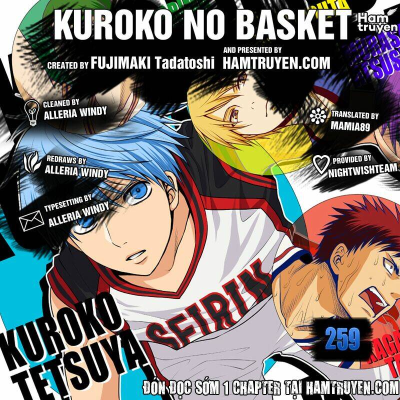 Vua Bóng Rổ Kuroko: Chapter 259
