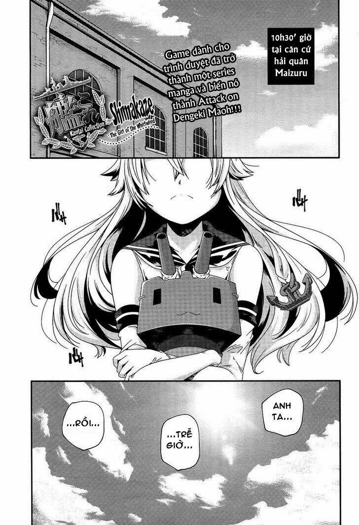 Kantai Collection - Shimakaze Tsumujikaze No Shoujo: Chapter 1