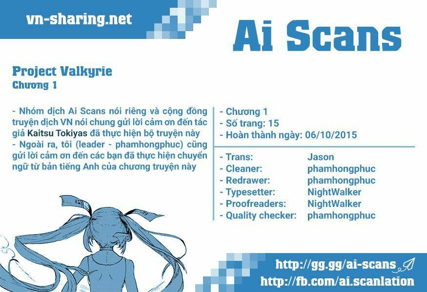 Project Valkyrie: Chapter 1