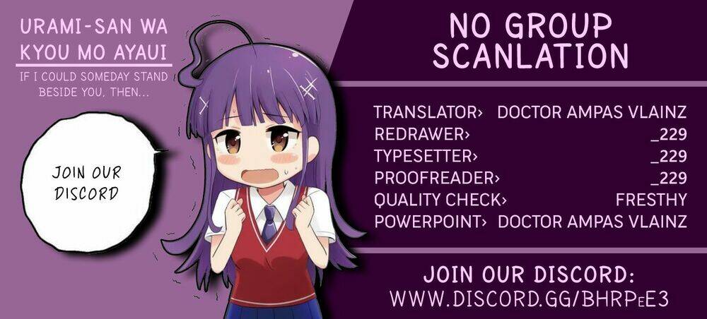 Urami-San Wa Kyou Mo Ayaui: Chapter 5