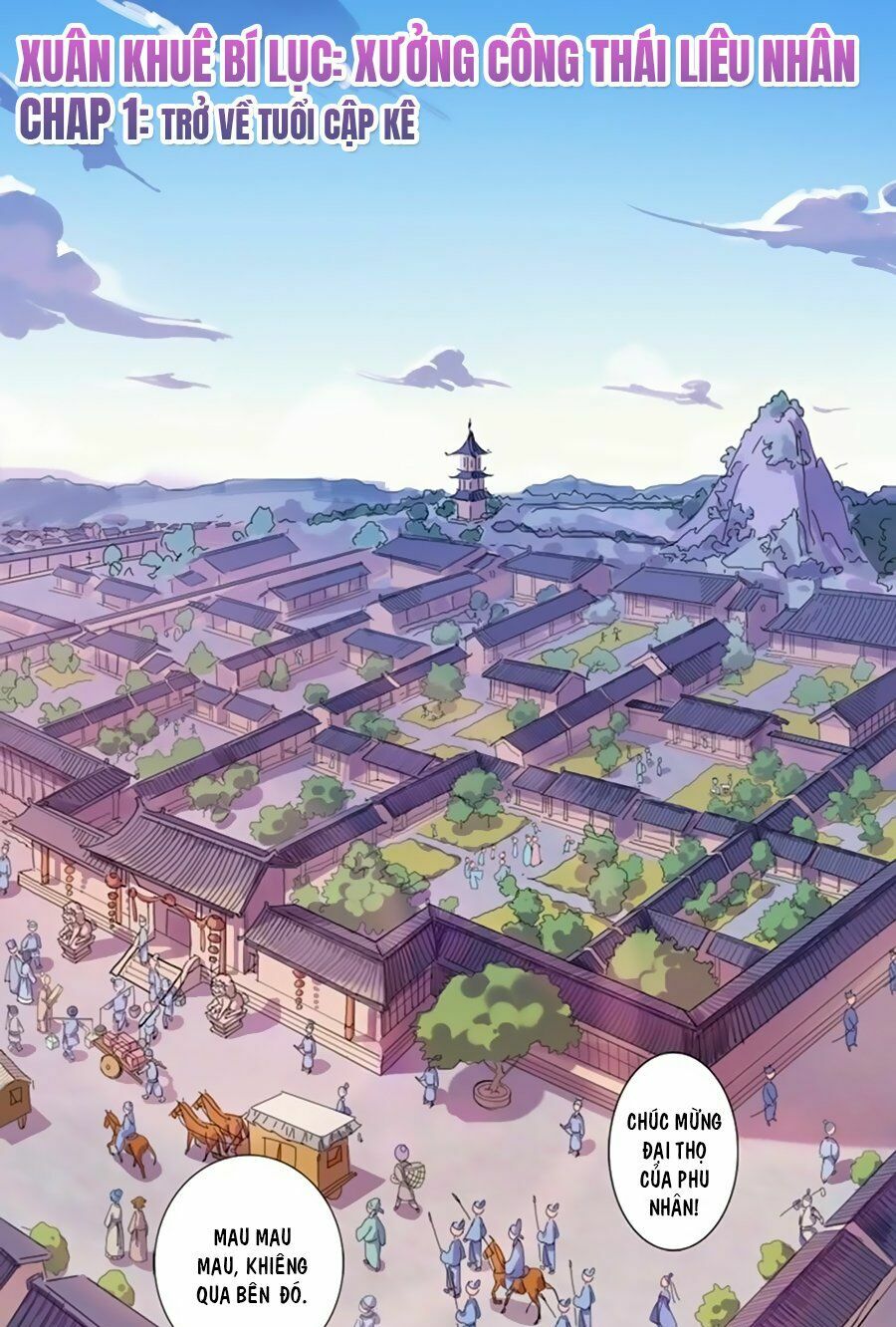 Xuân Khuê Bí Lục: Xưởng Công Thái Liêu Nhân: Chapter 1