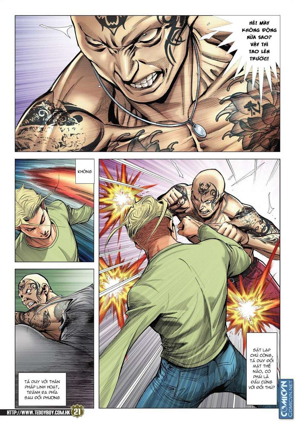 Người Trong Giang Hồ: Chapter 2160: Tá Duy vs Sát Lạp 2