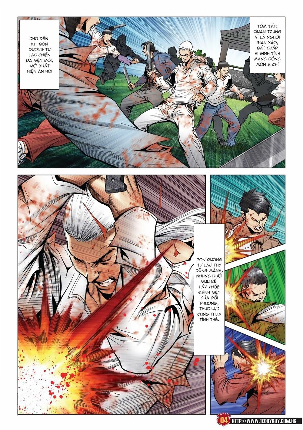 Người Trong Giang Hồ: Chapter 1986: Chạy