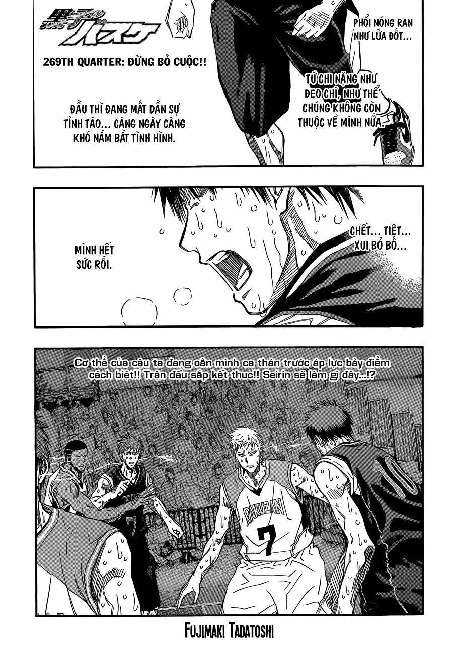 Vua Bóng Rổ Kuroko: Chapter 269