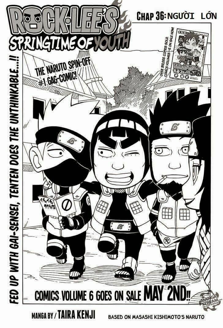 Cửu Vĩ Hồ Ly Ngoại Truyện Rock Lee: Chapter 36