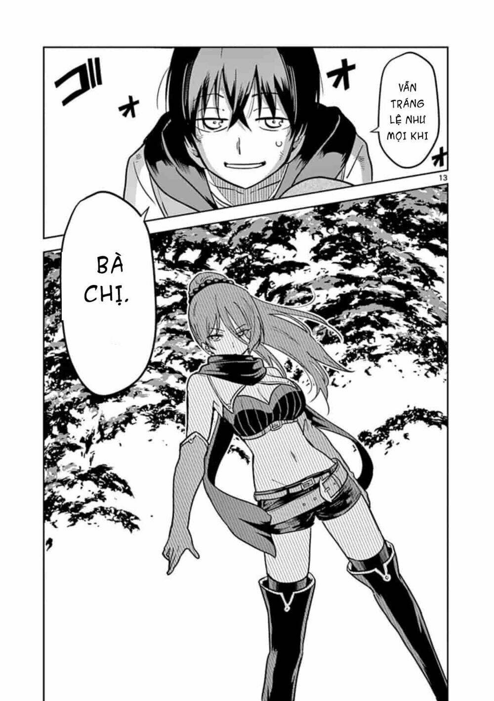 Chuyển Sinh Cùng Bà Chị Đấm Phát Chết Luôn: Chapter 1