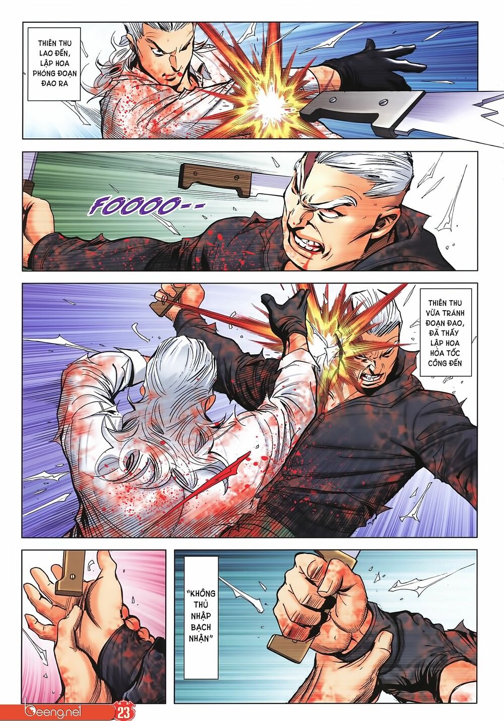 Người Trong Giang Hồ: Chapter 2253: Máu thịt từng tóe
