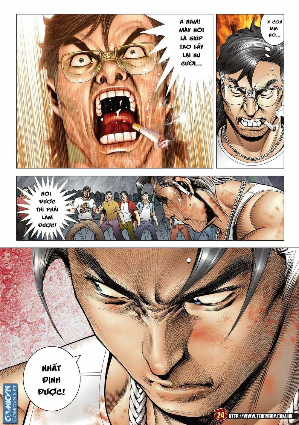 Người Trong Giang Hồ: Chapter 2170: Trần Hạo Nam vs Kim Tôn Quý 2