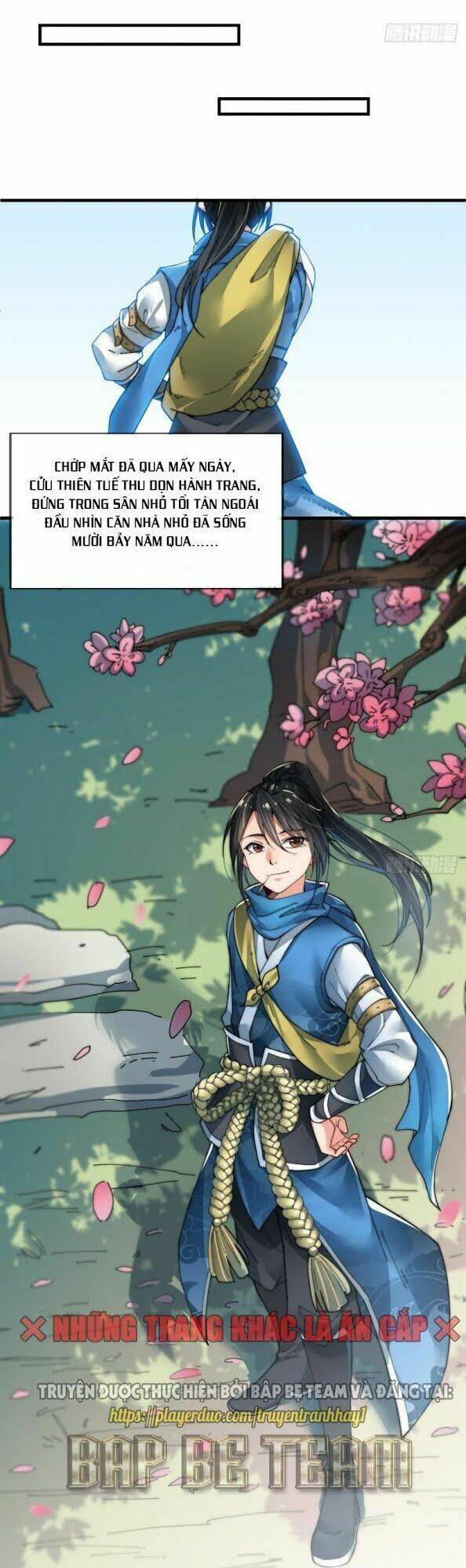 Trường Sinh Cửu Thiên Tuế: Chapter 1