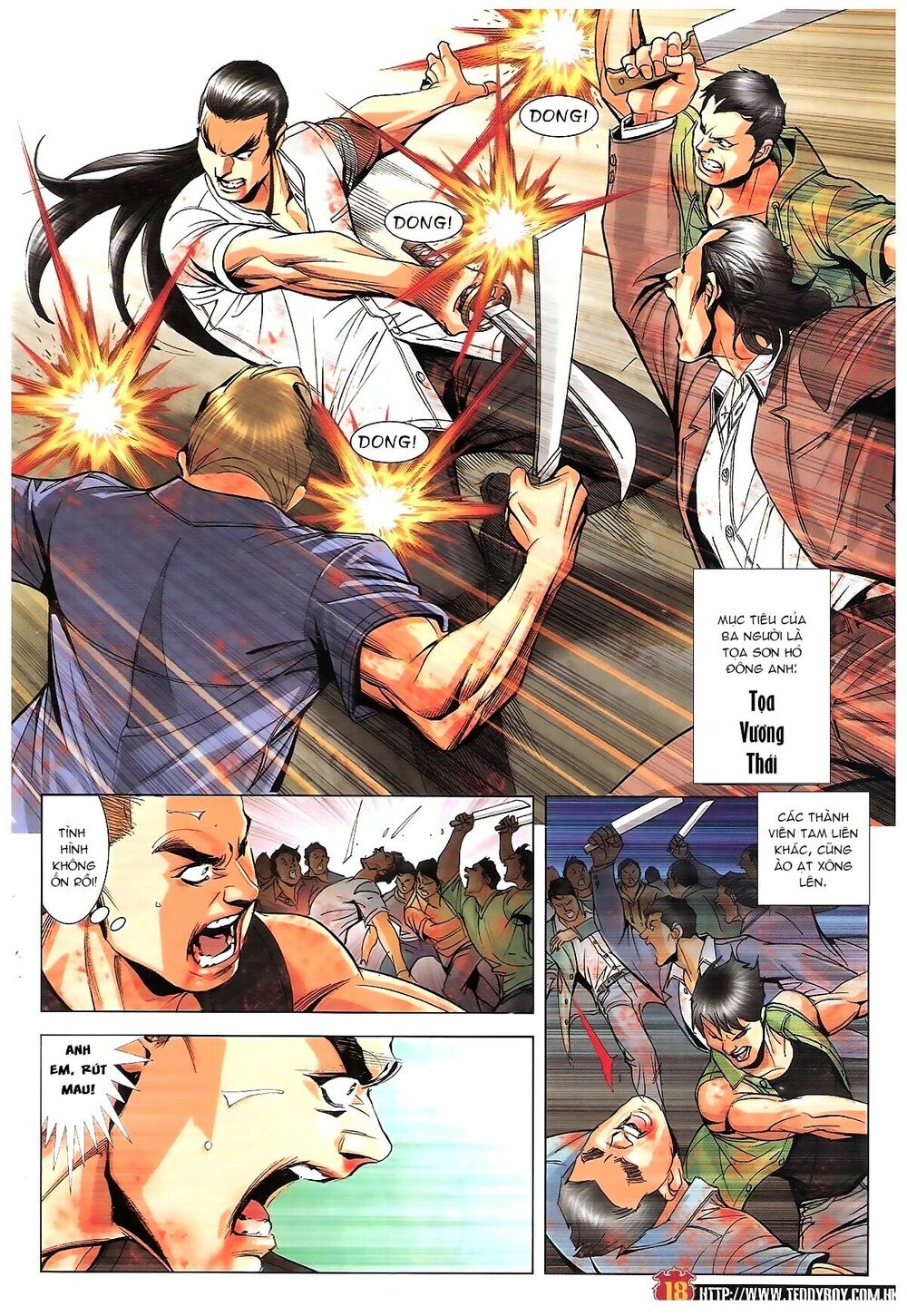 Người Trong Giang Hồ: Chapter 1817: Truy sát Đông Anh
