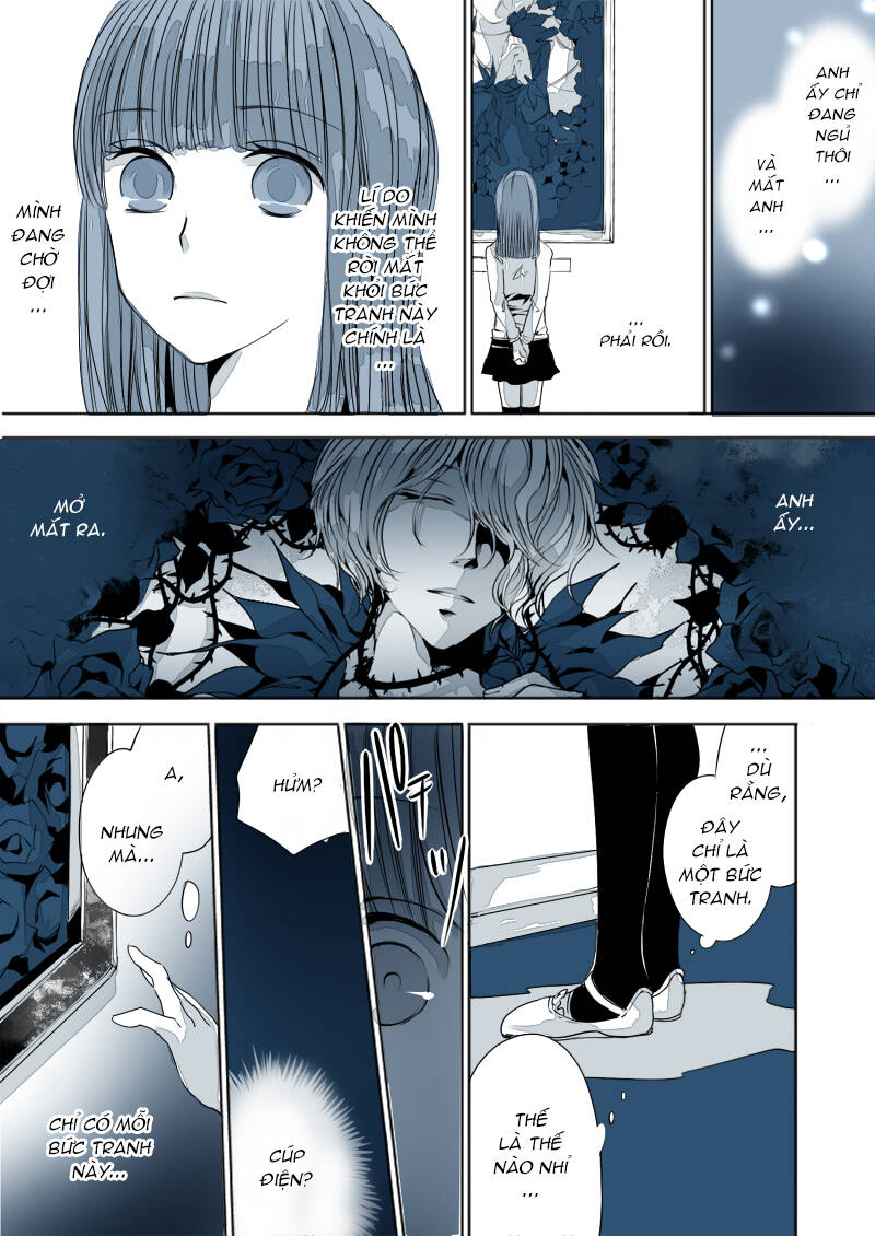 Ib Doujinshi - Ao Meikyuu No Ou: Chapter 1