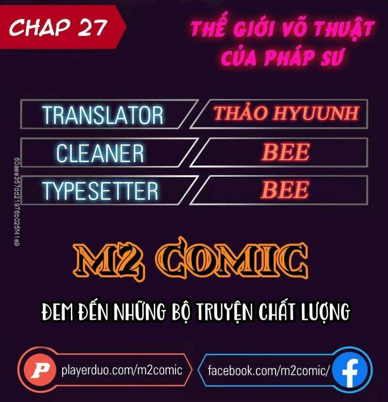 Thế Giới Võ Thuật Của Pháp Sư: Chapter 27