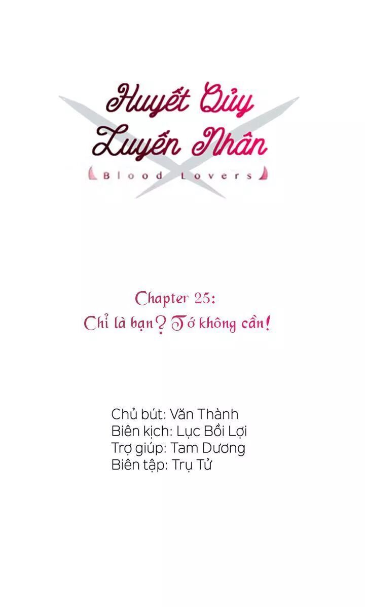 Tình Yêu Huyết Ma: Chapter 25