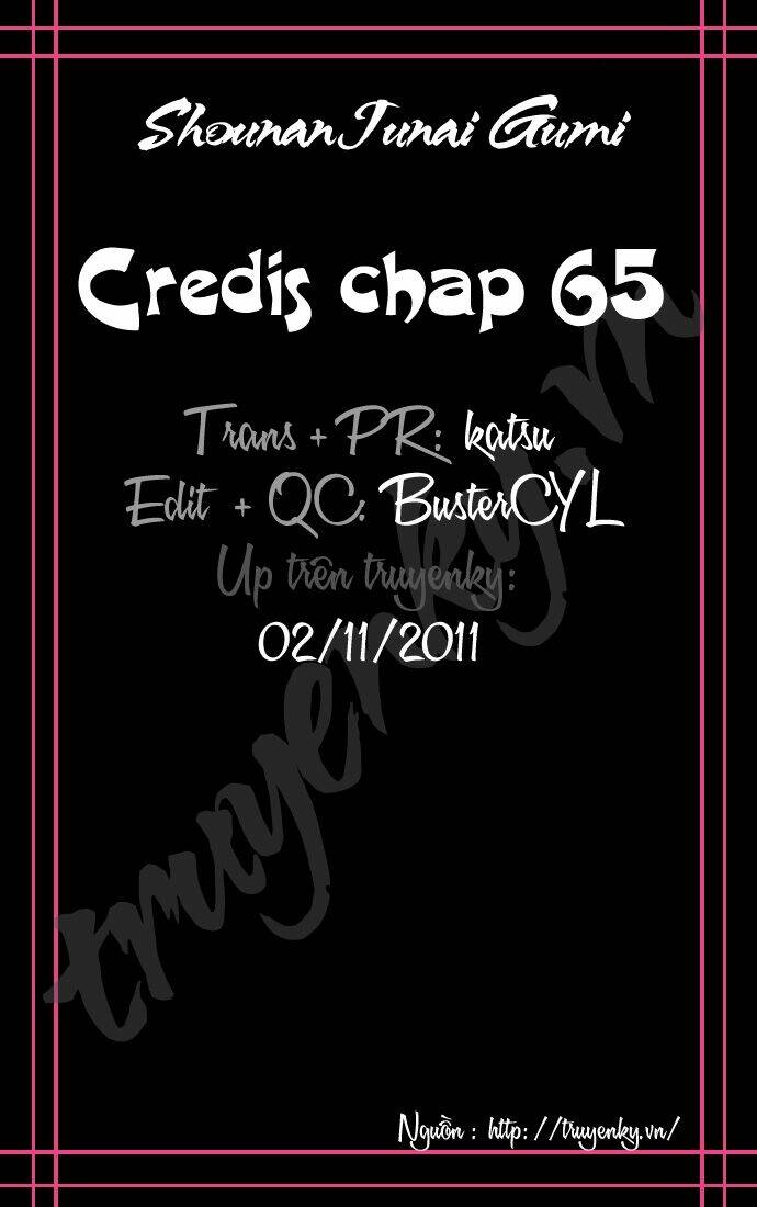 Shonan Junai Gumi: Chapter 65