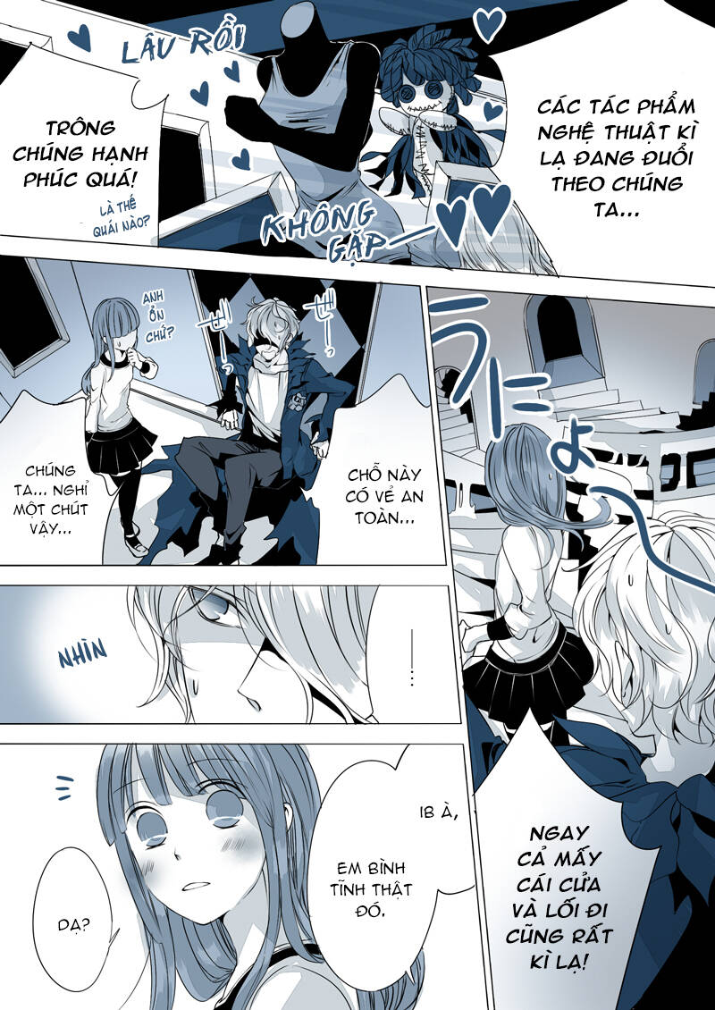 Ib Doujinshi - Ao Meikyuu No Ou: Chapter 2