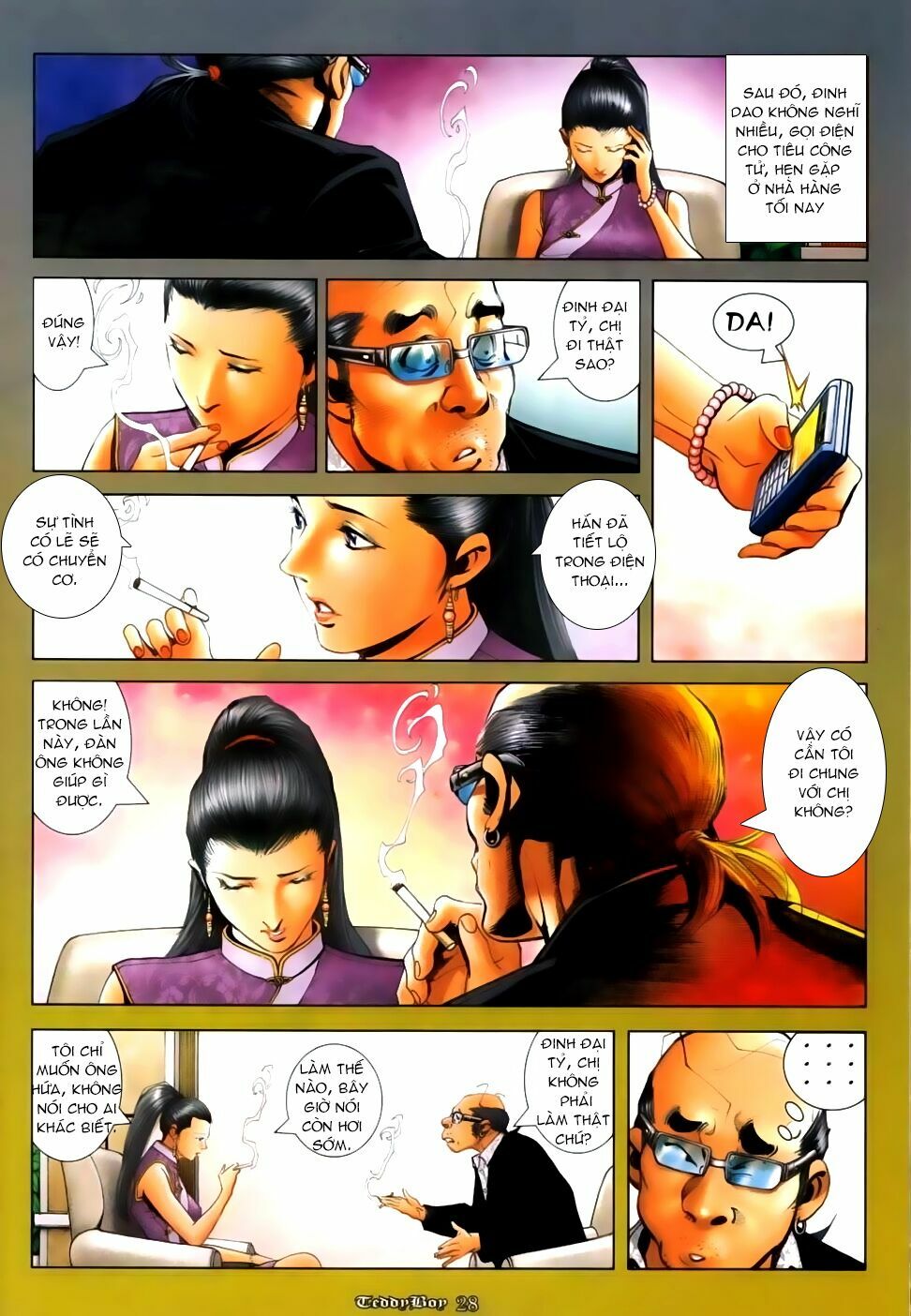 Người Trong Giang Hồ: Chapter 1132: Đinh Dao ra tay
