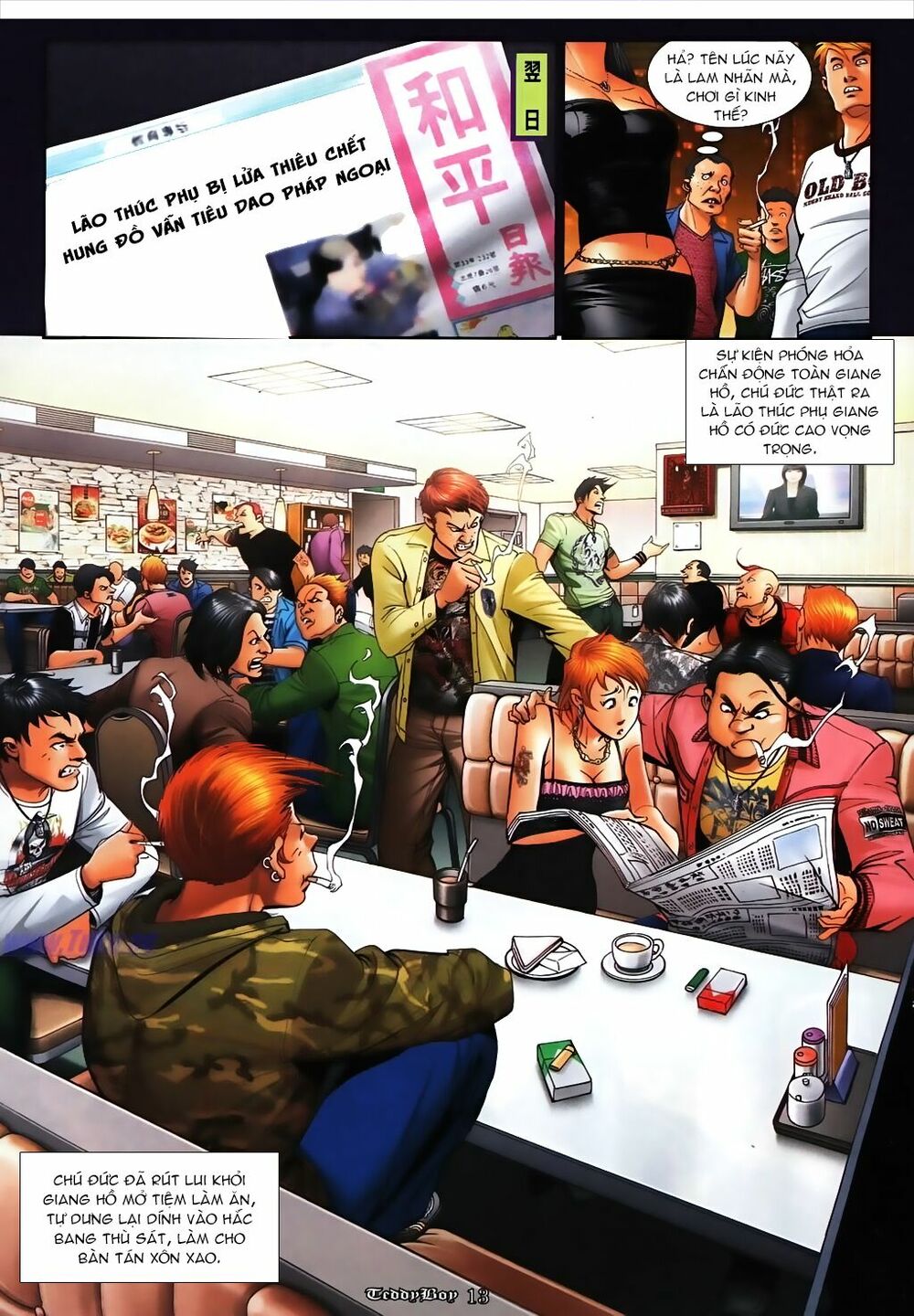 Người Trong Giang Hồ: Chapter 1069: Oan gia gặp nhau