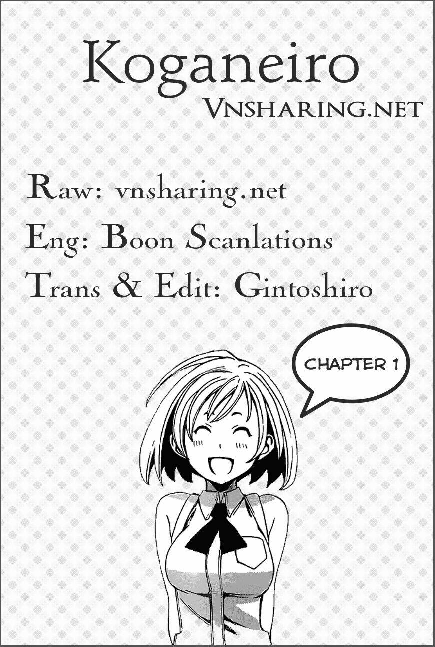 Koganeiro: Chapter 1