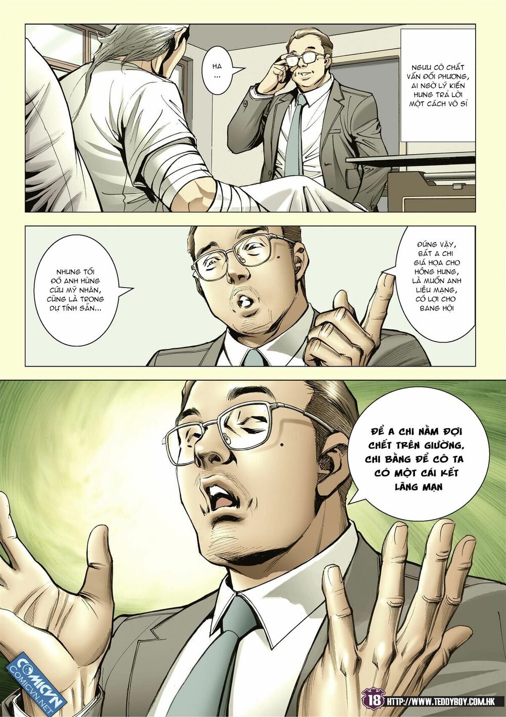 Người Trong Giang Hồ: Chapter 2102: Tam Liên Thạnh Thế
