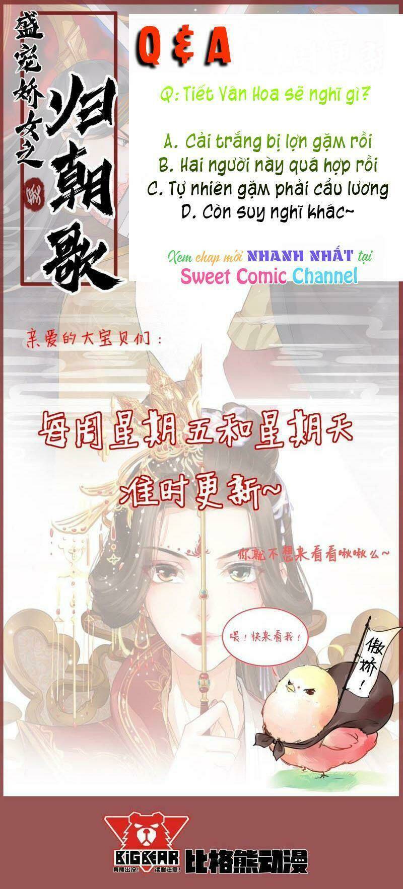 Thịnh Sủng Kiều Nữ Trở Về Triều Ca: Chapter 35
