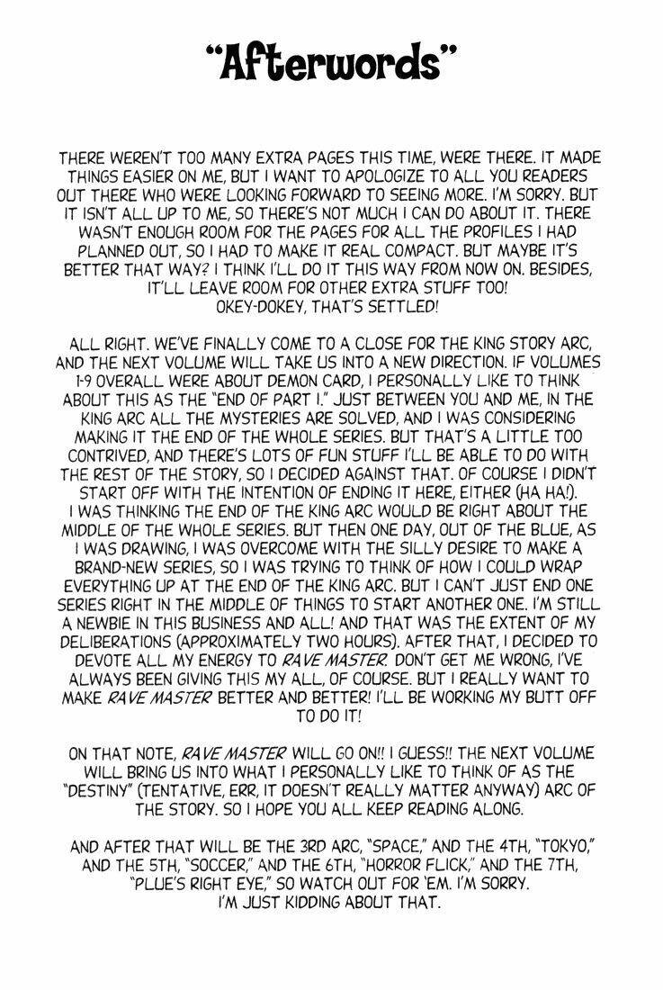 Rave Master: Chapter 73