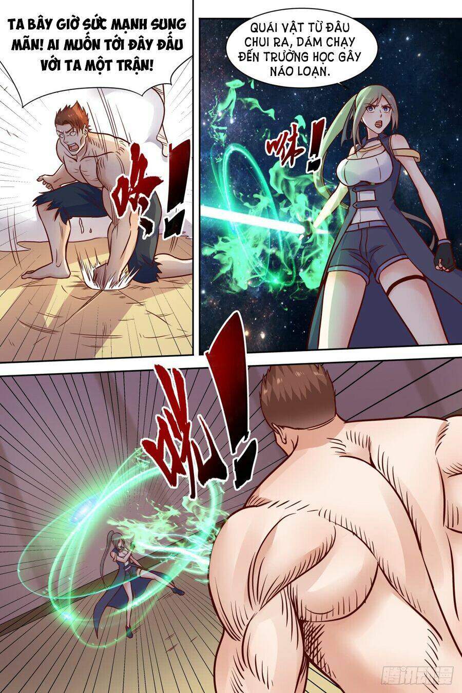 Võ Thần Vườn Trường: Chapter 36