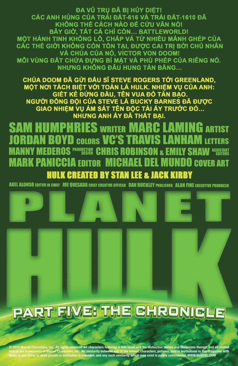 Planet Hulk: Chapter 5