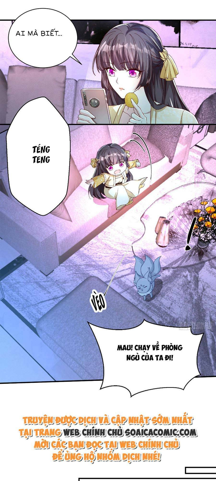 Xuyên Qua Ngàn Năm Nữ Quốc Sư Không Chút Sợ Hãi: Chapter 13