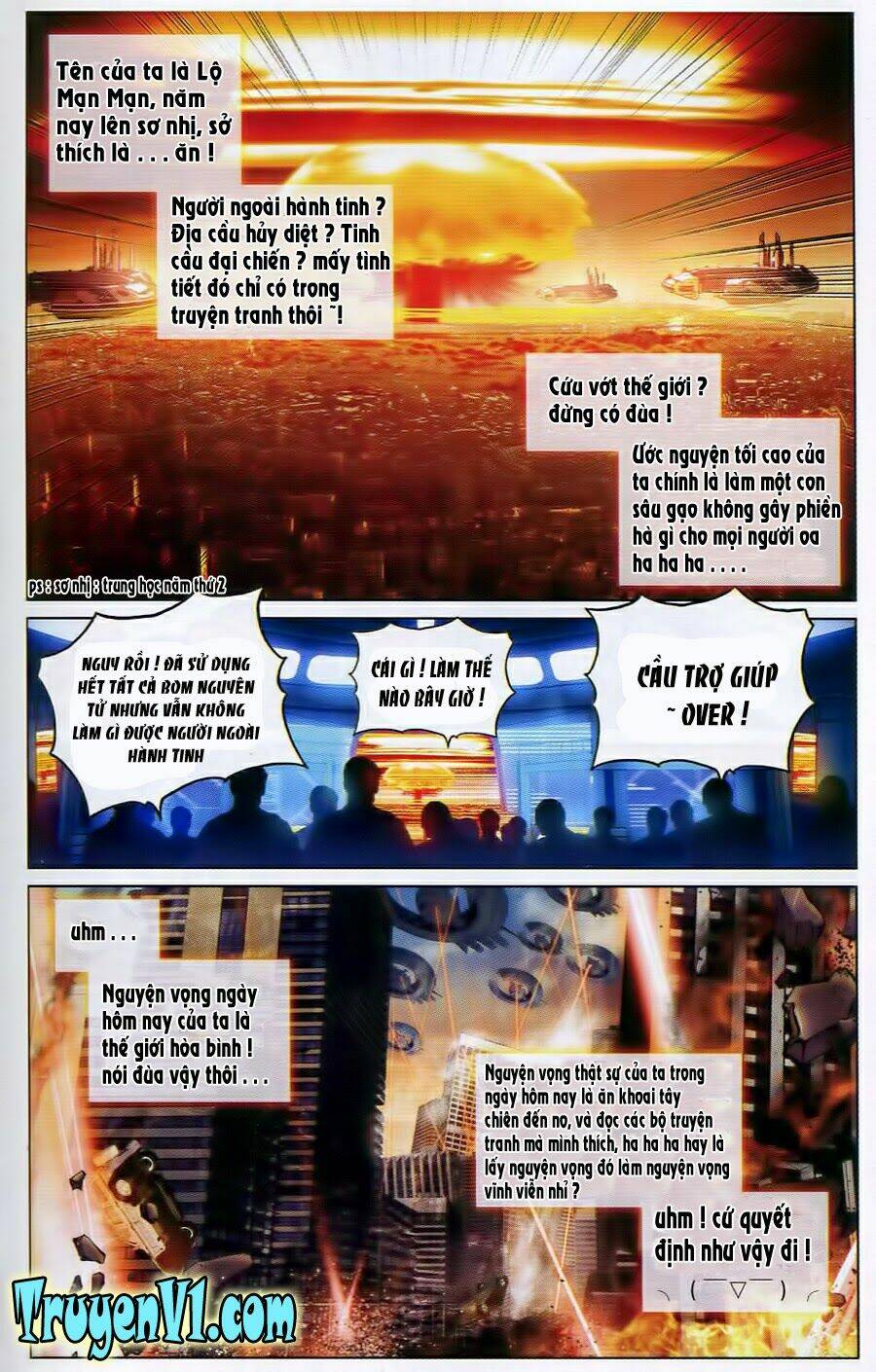 Hắn Đến Từ Sao Hỏa: Chapter 1.1