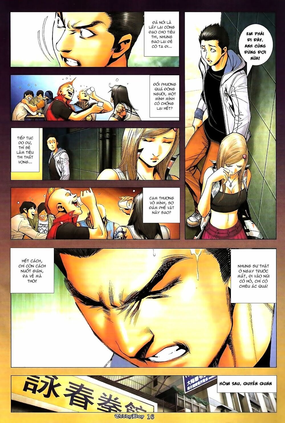 Người Trong Giang Hồ: Chapter 1284: Tay anh chị và tay mơ
