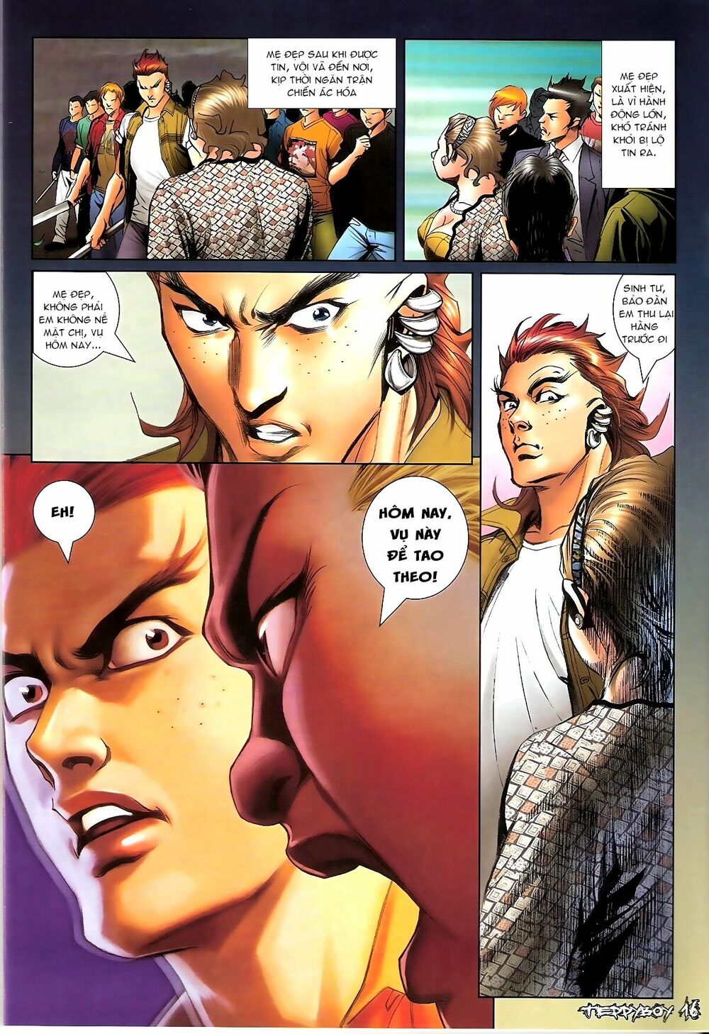 Người Trong Giang Hồ: Chapter 1358: Giận đánh Hạo Nam