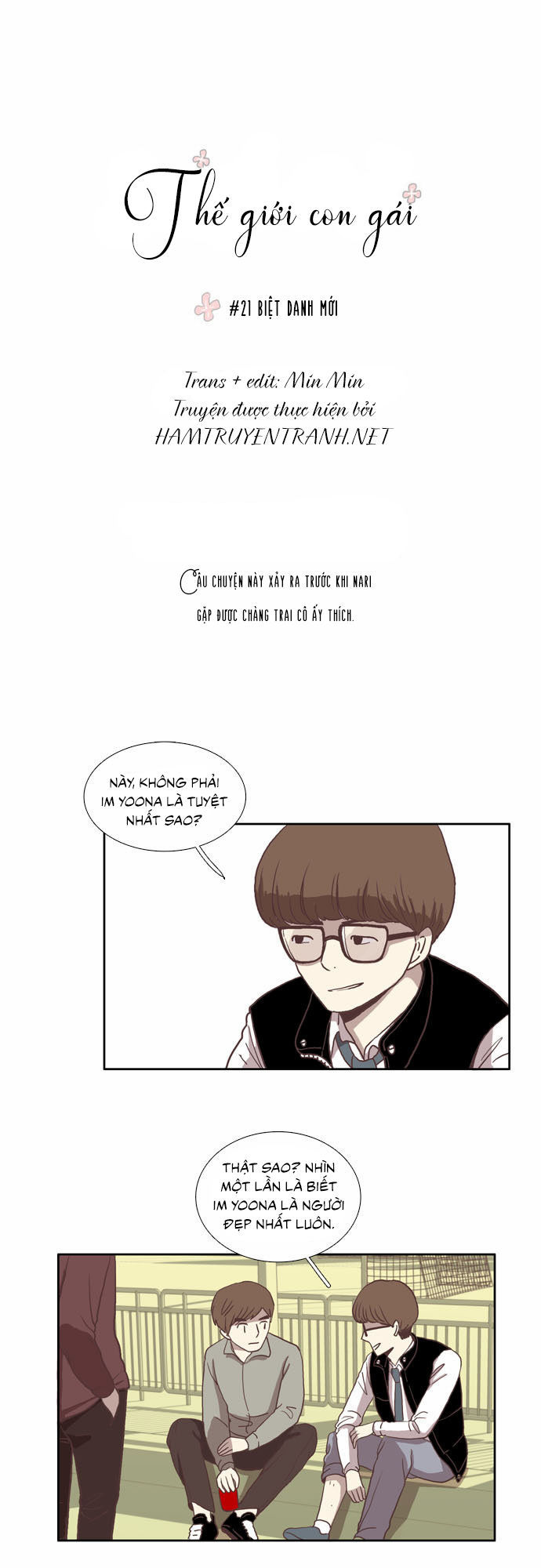 Thế Giới Con Gái: Chapter 21