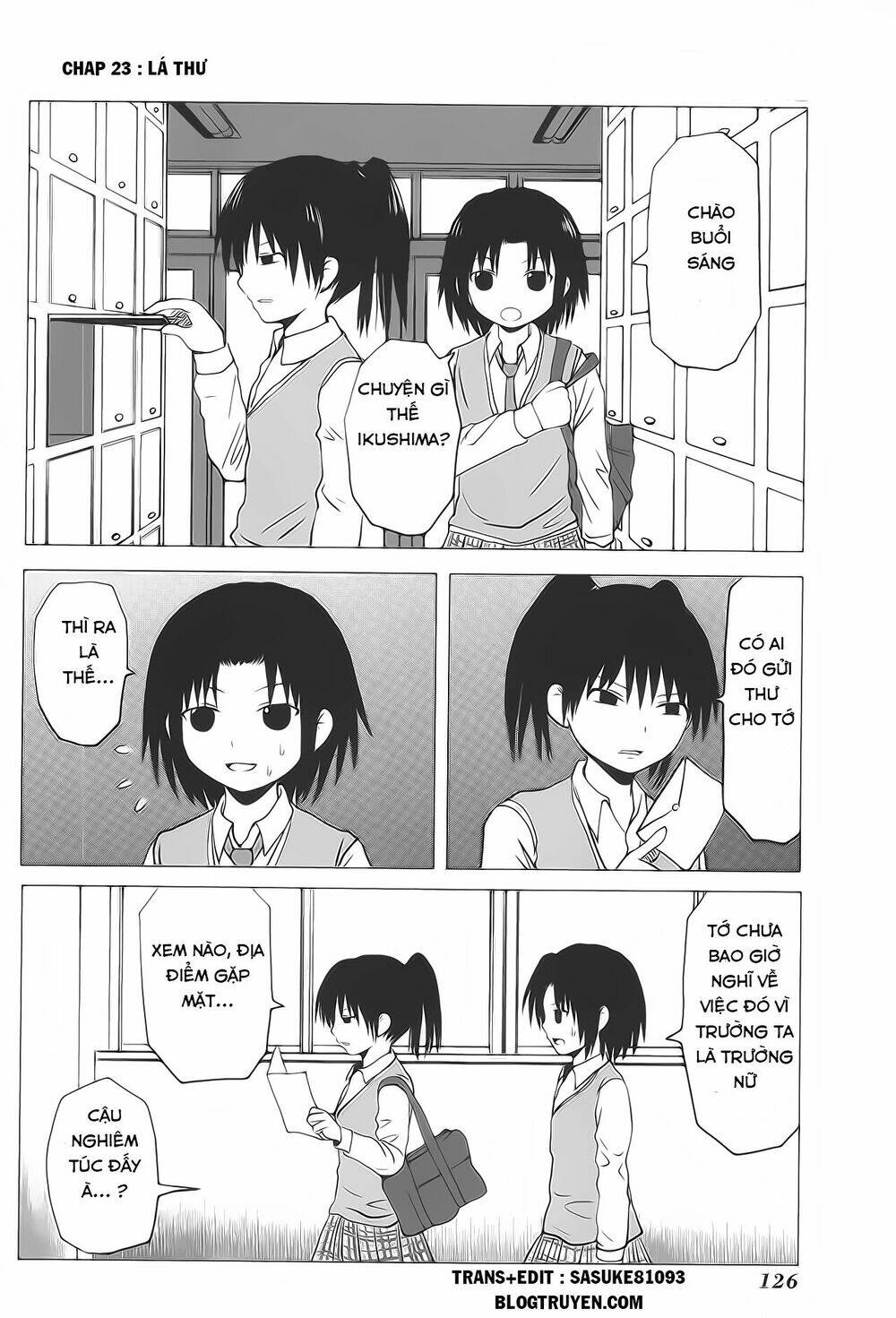 Danshi Koukousei No Nichijou: Chapter 107.5